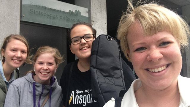 Ansgarskolen besøker Kristiansand fengsel