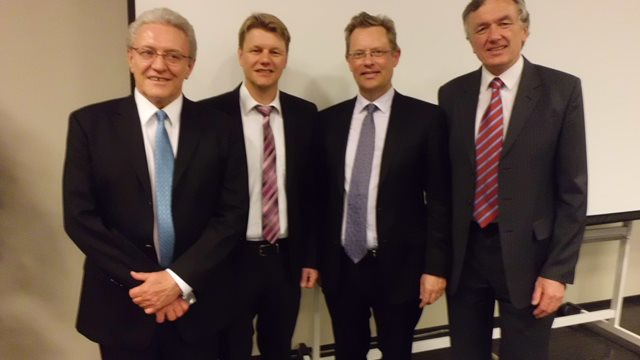 Reidar Salvesen disputerte med glans