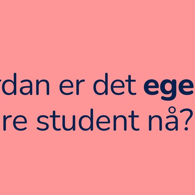 Hjelp oss i arbeidet med en bedre studenthverdag