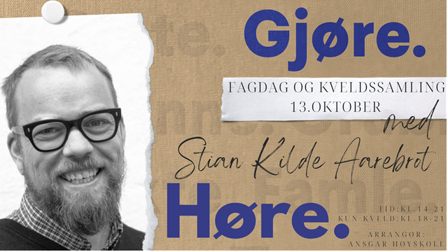 Fagdag og kveldssamling på Ansgar høyskole 