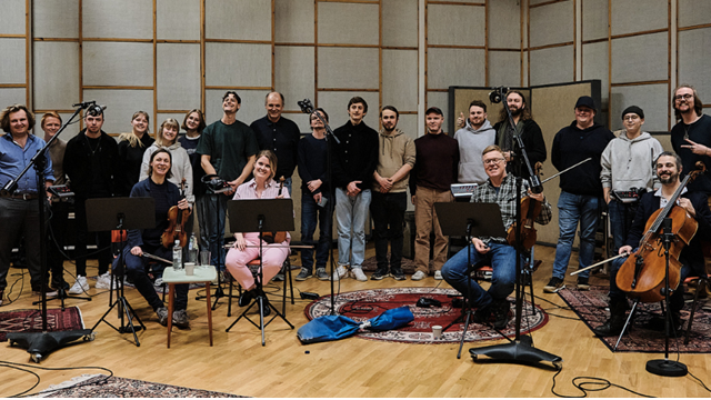 Innspilling i Studio B