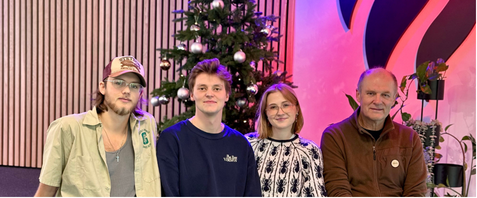 «Sju slag» – ny julesang fra Ansgar-studenter