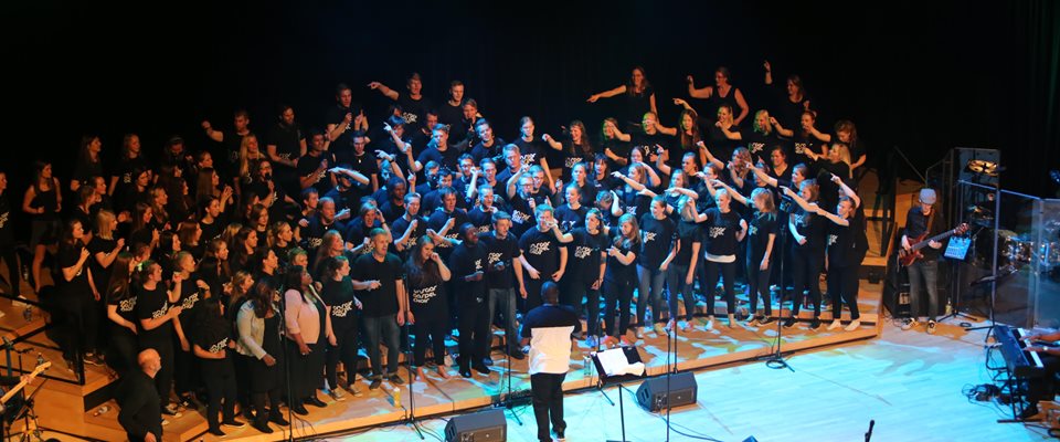 Høstens første korturné med Ansgar Gospel Choir