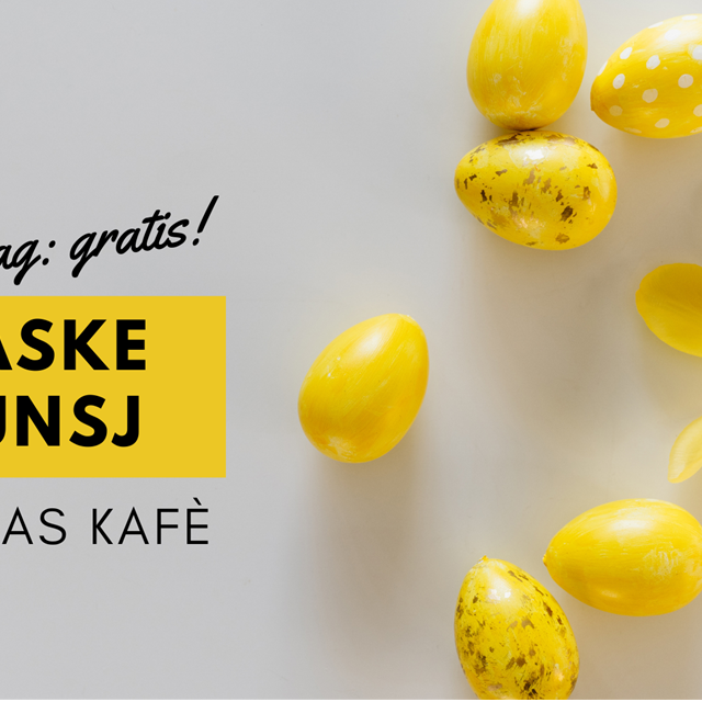 Gratis påskelunsj og Gerdas Kafé  