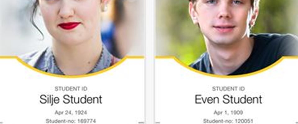 Digitalt studentbevis. Et nytt tilbud til høyskolens studenter.
