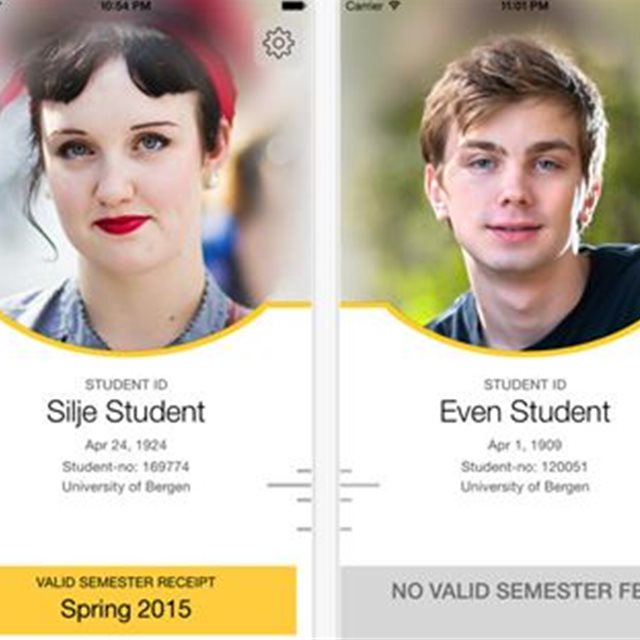 Digitalt studentbevis. Et nytt tilbud til høyskolens studenter.