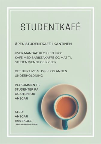 studentkafe-plakat