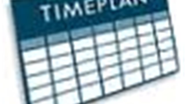 Timeplaner for undervisningsperiode II