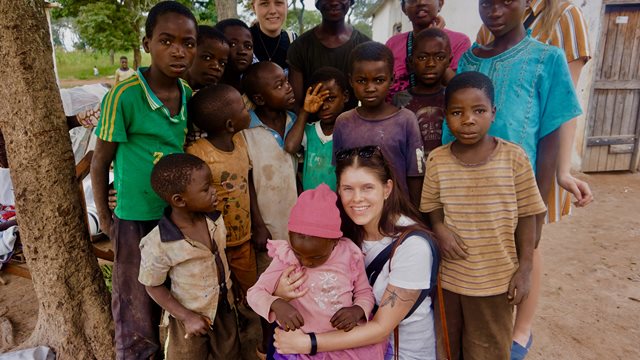 Ansgarstudenter på studietur i Zambia