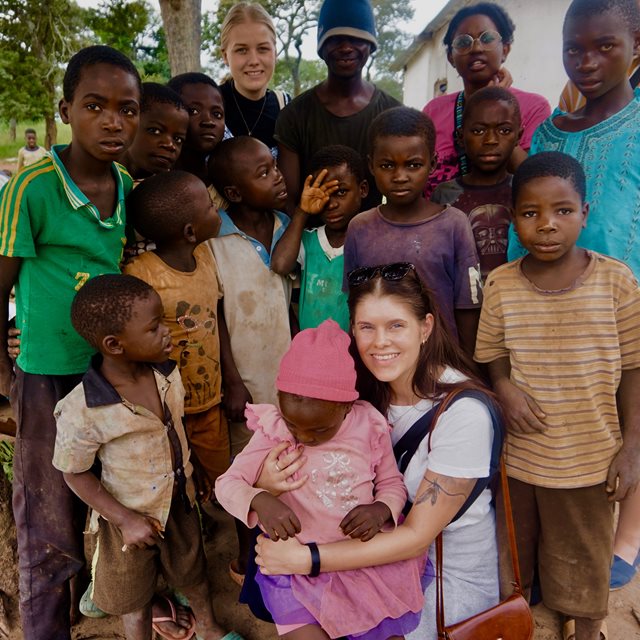 Ansgarstudenter på studietur i Zambia